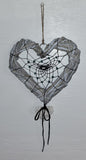 Heart Dreamcatchers; by Caroline Lackeys Hand Made Crafts