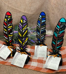 LET ME Standing Feather Decoration by Nica's