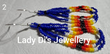 Beaded Loop Earrings