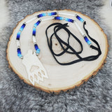 "Prayer to the Sky" White Buffalo Bone Necklace - various options; SunHeart Rises Designs