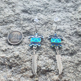 Turtle Earrings - SunHeart Rises Designs
