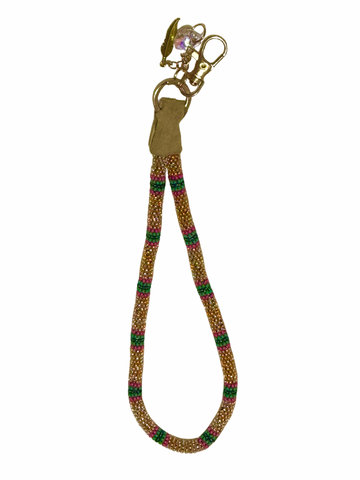 Gold Lanyard; by Auntie Maymie & Nana Creations