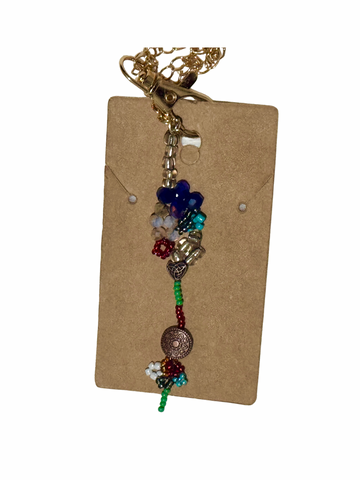 Flower Bouquet Keychain; by Auntie Maymie & Nana Creations