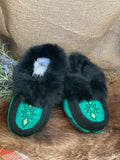 Women's Leather Moccasins by Wandering Buffalo