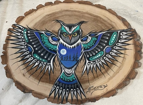 Soaring Owl - Wood Piece