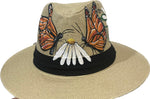 Painted Hat - Butterflies