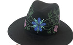 Painted Hat - Flowers