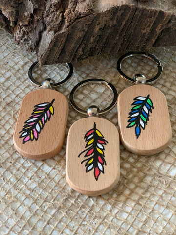 Hand-Painted Keychains; By Nica