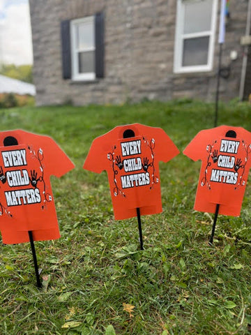 "Every Child Matters" Lawn Sign; by Diamond Phoenix Creations