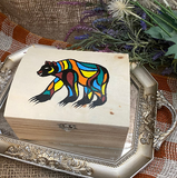 Hand-Painted Smudge Boxes by Lillian IndianCrafts