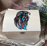 Hand-Painted Smudge Boxes by Lillian IndianCrafts