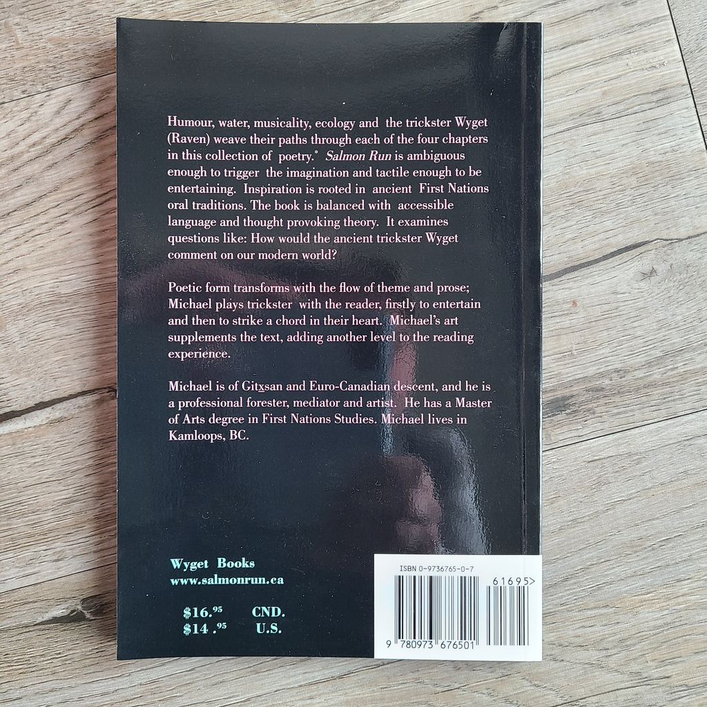 Salmon Run: An Autographed Poetry Book; Michael Blackstock – VIRTUAL  MARKETPLACE