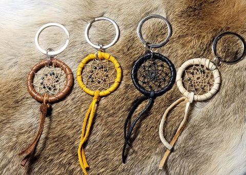 Dream Catcher Keychains - various options; by Caroline Lackeys Hand Made Crafts