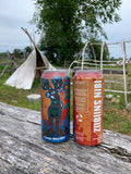 Ziibiins Nibi Canned Carbonated Water; by Chef Paul Owl