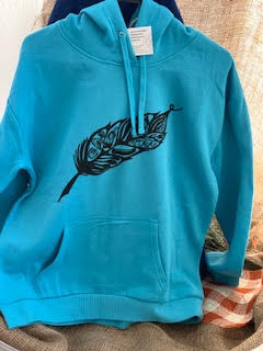 Feather Hoodies; by Vicky the Real Artist