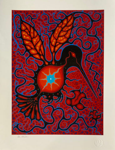 Hummingbird Print; by Donald Chretien