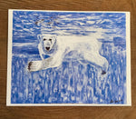 Art Prints; by White Bear Standing