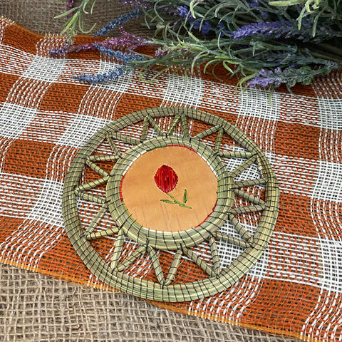Sweetgrass Mats; by Lillian's Indiancrafts