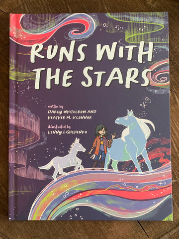 "Runs With The Stars" English picture book