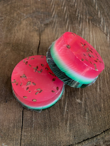 Glycerin & Triple Butters Soap - Watermelon; by Wick-It