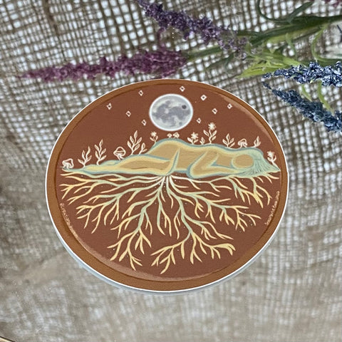 "Growing Roots" Sticker
