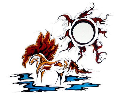 Sun Horse; by The Art for Aid Project