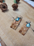 Cedar earrings; click to view all options