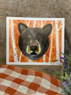 Bear Print; by Michelle St-Denis Designs