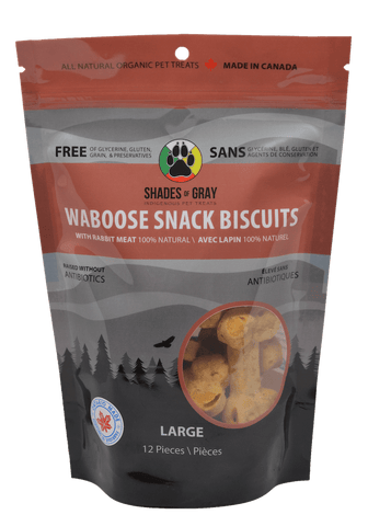 Waboose Snack Biscuits with Rabbit Meat; by Shades of Gray Indigenous Pet Treats