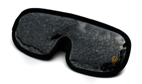 TRANSFORM eye mask (black tourmaline stone); by Mined Magic